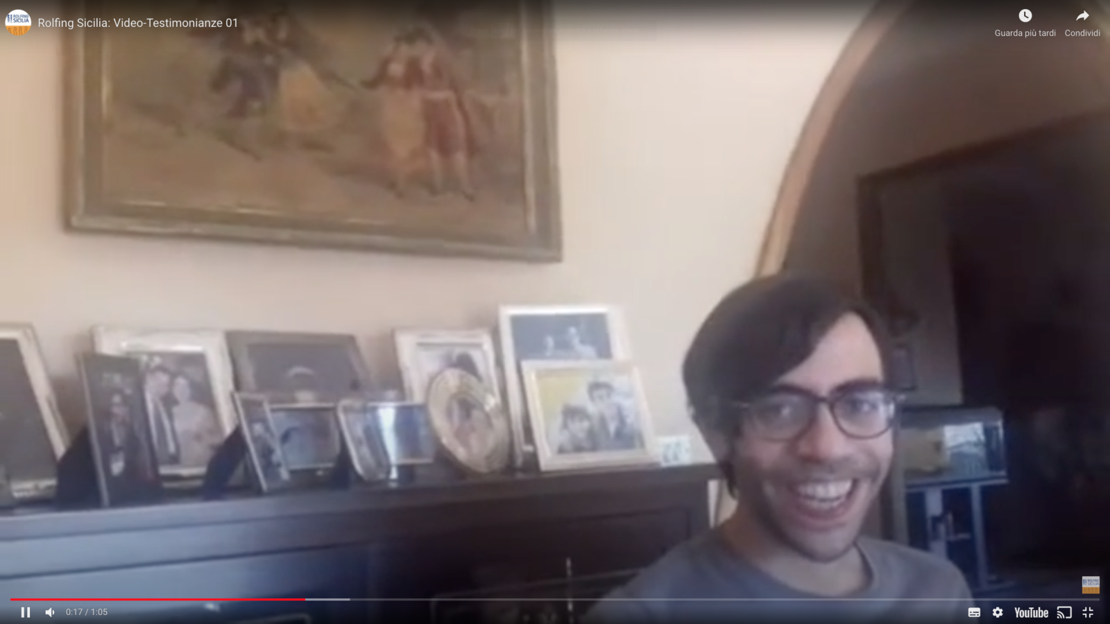 Rolfing Sicilia Video Testimonianze