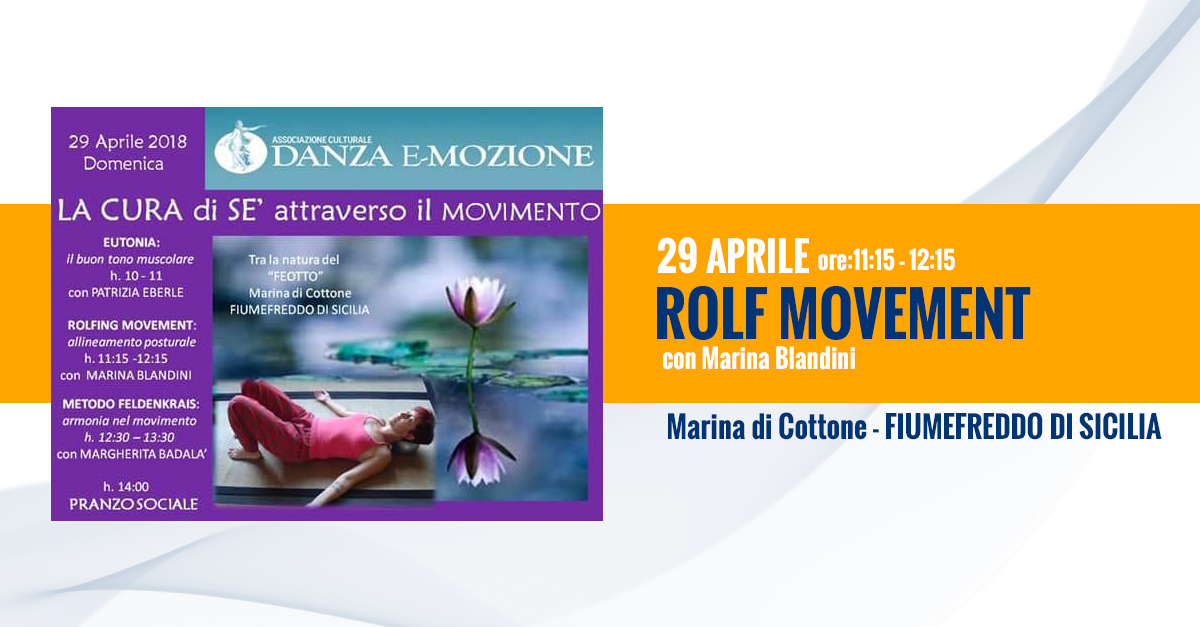 Rolf Movement con Marina Blandini – LA CURA DI SÉ ATTRAVERSO IL MOVIMENTO