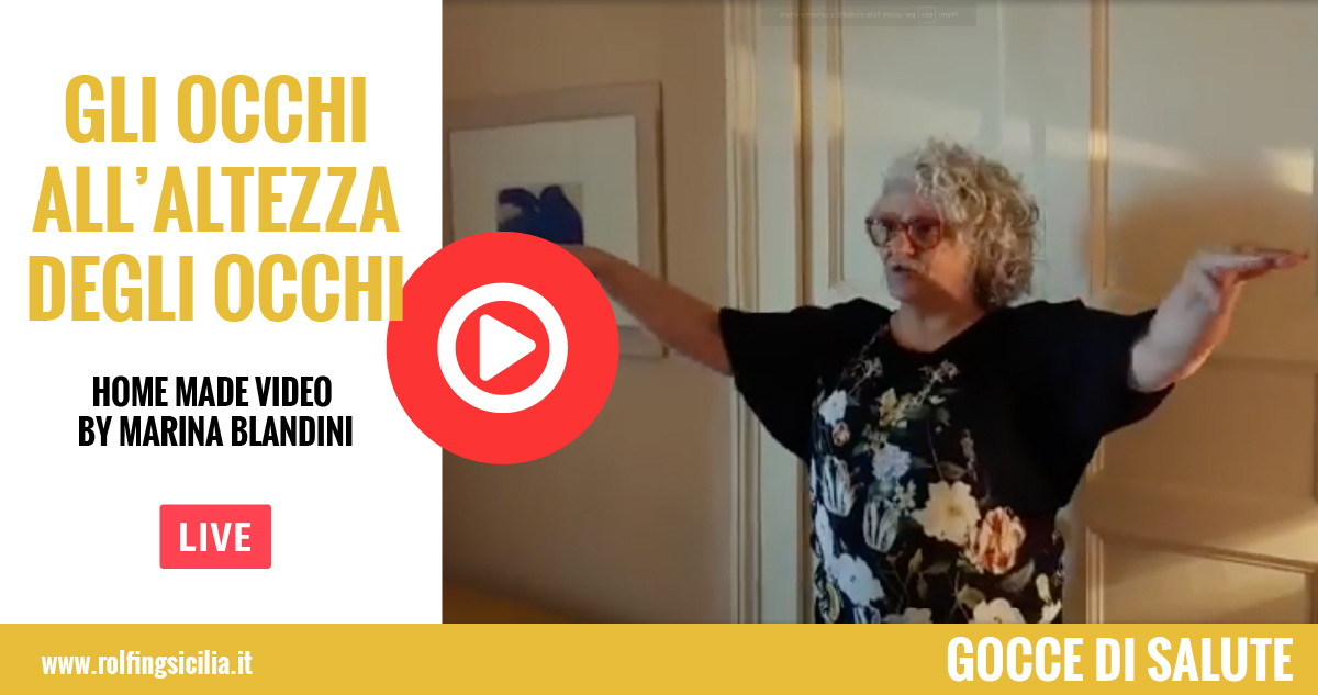 Gocce di Salute: Gli Occhi all’altezza degli Occhi